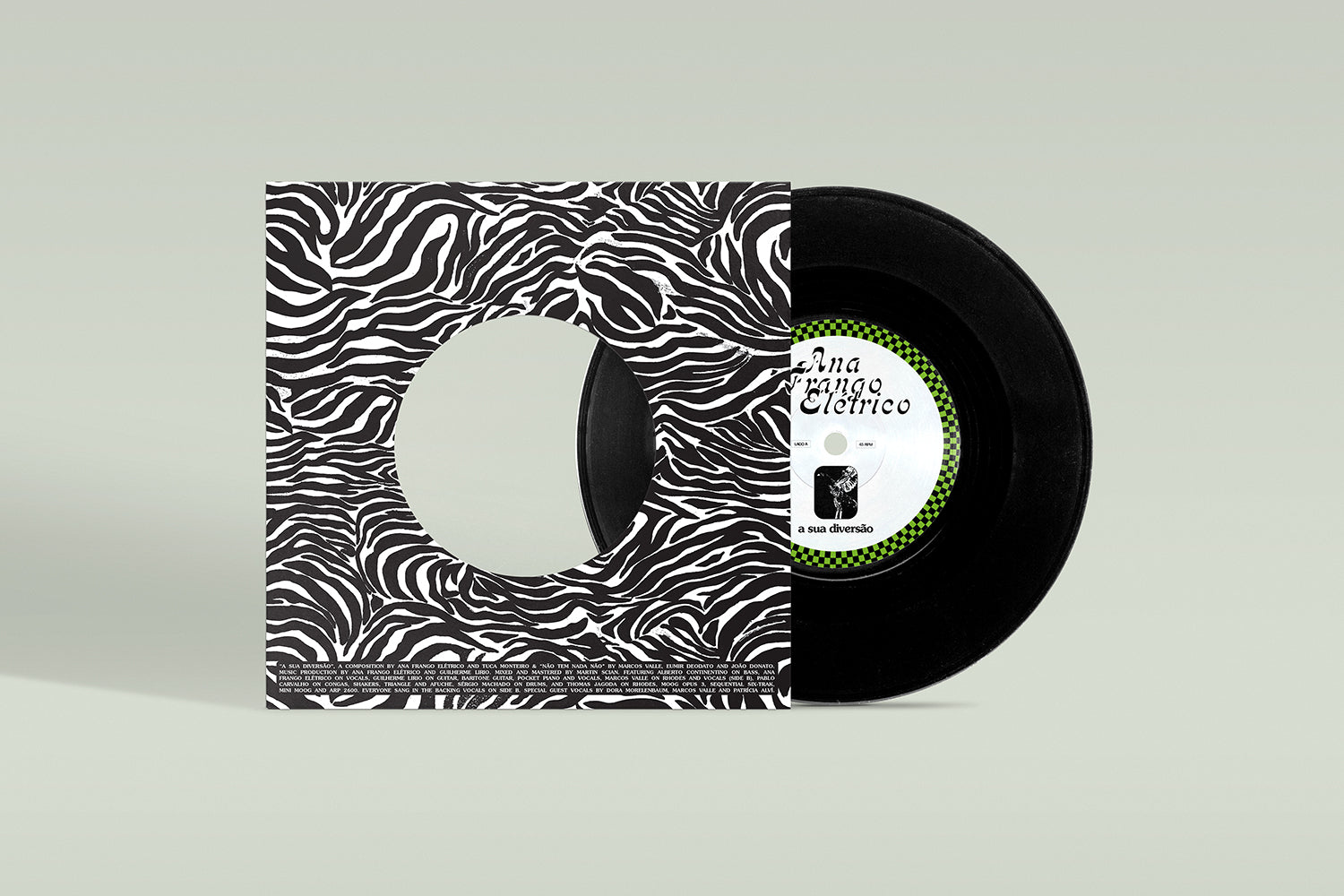PRÉ-VENDA - Compacto 45RPM - A Sua Diversão/ Não Tem Nada Não - Ana Frango Elétrico feat. Marcos Valle